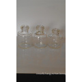 Clear Tubular Cosmetic Small Screwed Bottle
